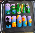 Press on Nails "Shenron" by Pokénails Studio